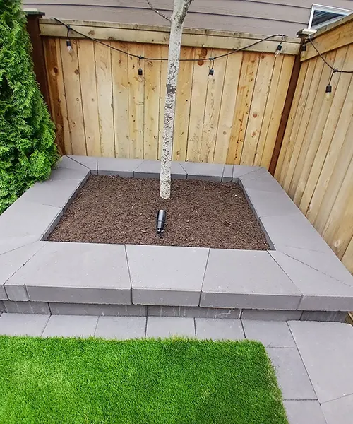 Luxury Backyard Renovation with Paver Patio & Fountains in Sea Tac 